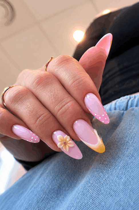nail art cognac